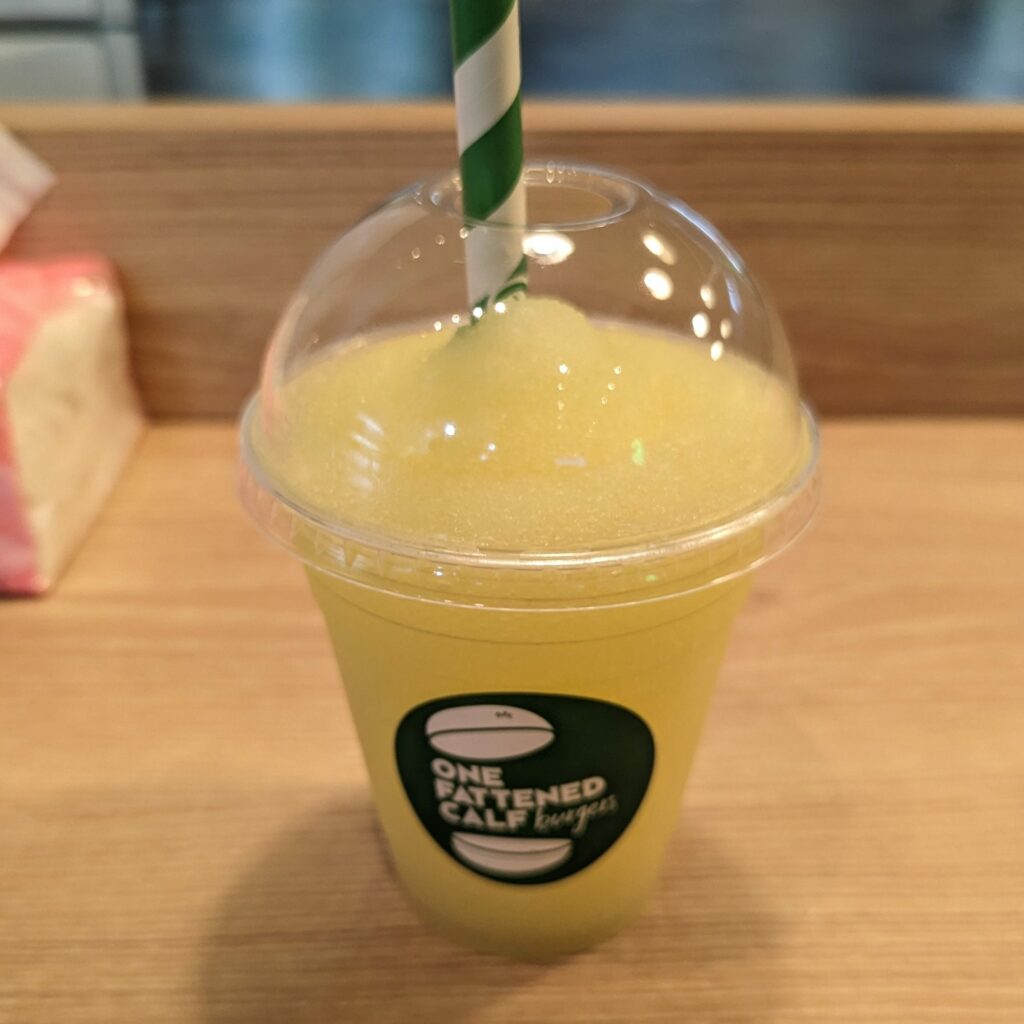 Featured image of One Fattened Calf's Golden Lime Slushie