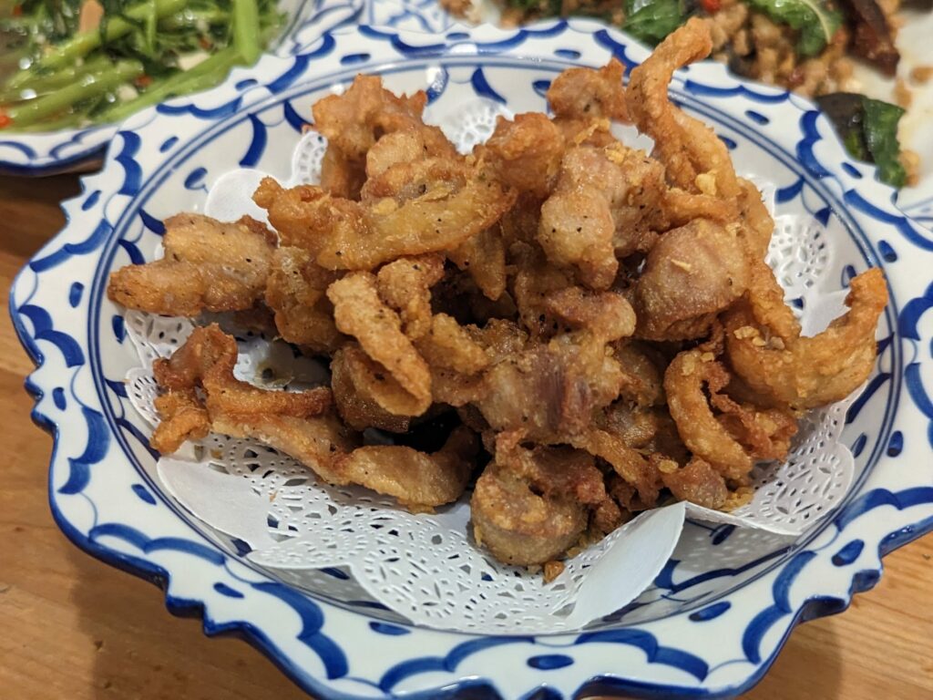 Featured image of 87 Just Thai's Deep-fried Pork with Garlic